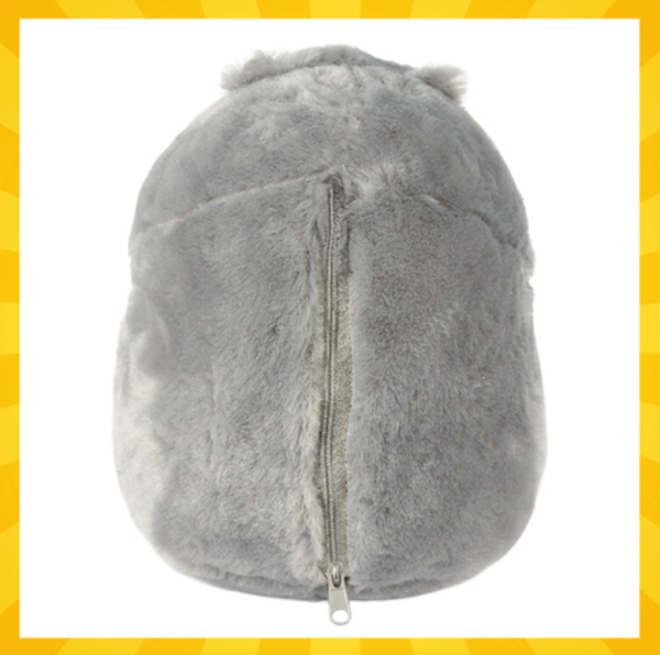 Kruzzel 2 az 1-ben extra puha hörcsög alakú plüss párna és plüss pléd egyben – 105×200 cm (WNDR25638) - Image 6