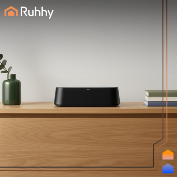 Ruhhy 250 ml lánghatású aromaterápiás légpárásító – ultrahangos illóolaj diffúzor LED fénnyel (WNDR26328) - Image 3