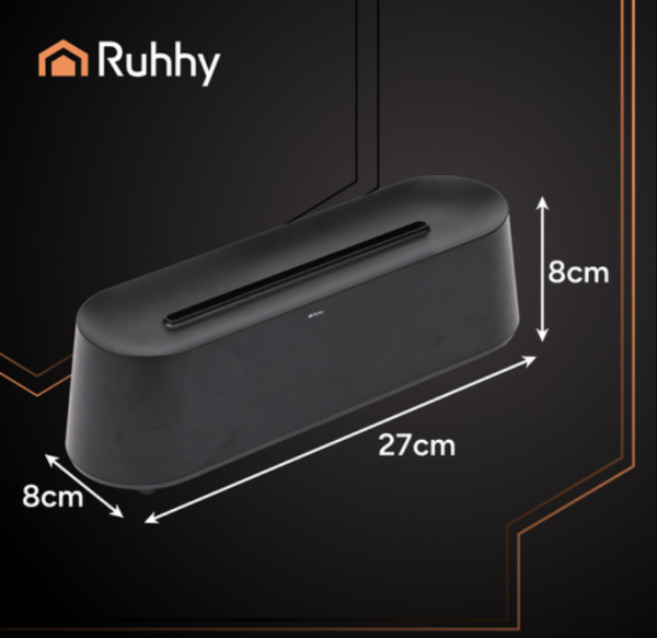 Ruhhy 250 ml lánghatású aromaterápiás légpárásító – ultrahangos illóolaj diffúzor LED fénnyel (WNDR26328) - Image 7