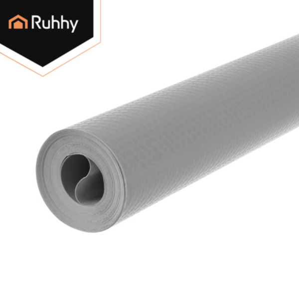 Ruhhy vágható csúszásgátló fiók- és polcbélés – 500×50 cm-es szekrényekhez, konyhába és fürdőbe – szürke (WNDR26866) - Image 8