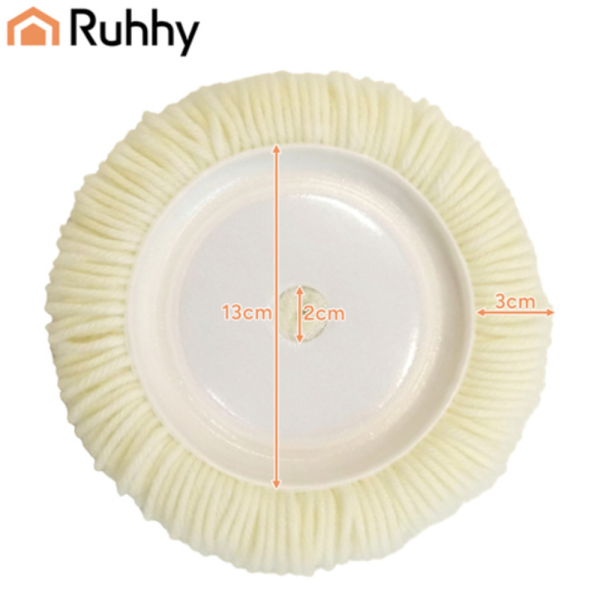 RUHHY polírozó korong 130 mm – puha polírozó szivacs fényezéshez, autóápoláshoz (WNDR27049) - Image 2