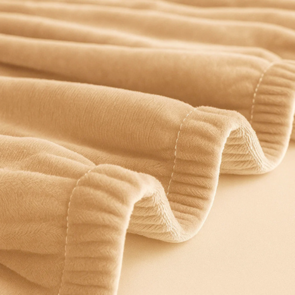 RUHHY Kanapé huzat – Rugalmas, Vízlepergető – 145–185 cm + Párnahuzat – Bézs (WNDR26031) - Image 7