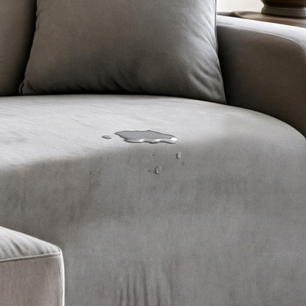 RUHHY sötétszürke rugalmas kanapéhuzat 145–185 cm – vízlepergető, mosható velúr kanapévédő (WNDR26037) - Image 5