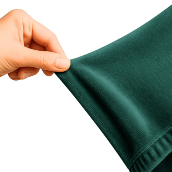 RUHHY sötétzöld kanapéhuzat 190–230 cm (WNDR26183) - Image 3