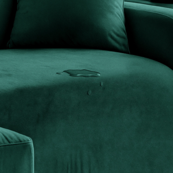 RUHHY sötétzöld kanapéhuzat 190–230 cm (WNDR26183) - Image 5