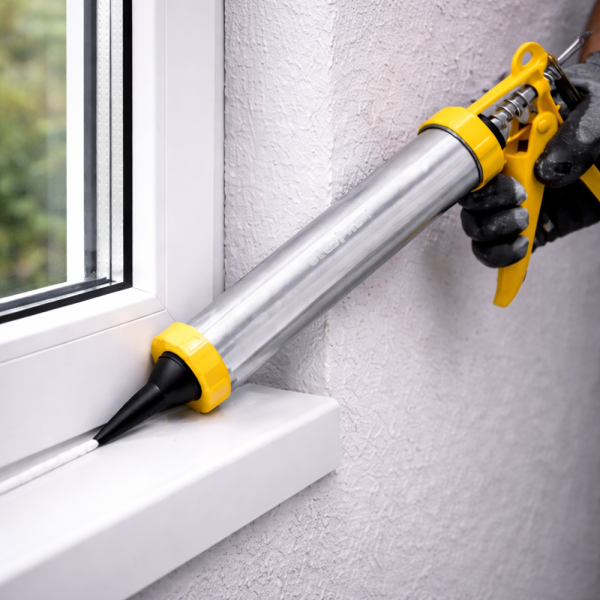 Bigstretch szilikon kinyomó pisztoly 600 ml – professzionális tömítőpisztoly ragasztóhoz és szilikonhoz (WNDR27563) - Image 2