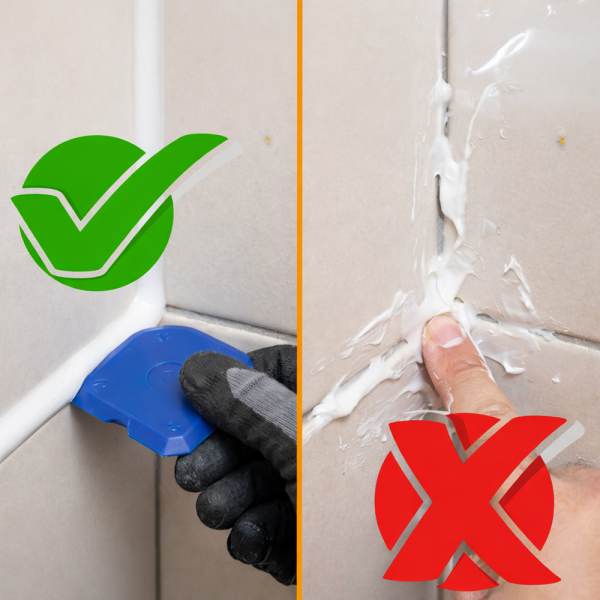 Bigstretch szilikon kinyomó pisztoly 600 ml – professzionális tömítőpisztoly ragasztóhoz és szilikonhoz (WNDR27563) - Image 3