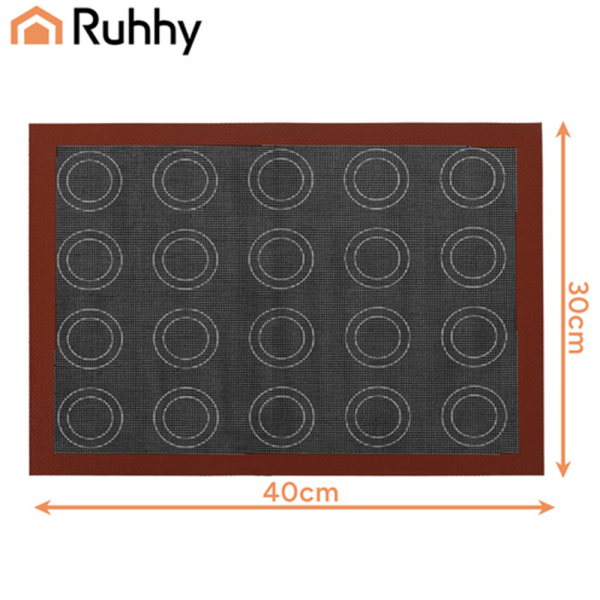 Ruhhy szilikon sütőlap 30×40 cm – tapadásmentes sütő alátét sütéshez és nyújtáshoz (WNDR27189) - Image 5