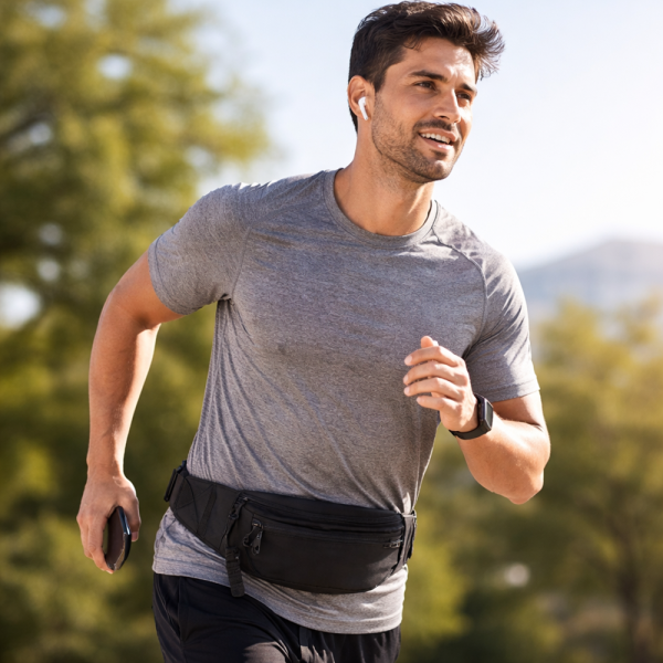 Trizand futó övtáska 37×15×7 cm – sport deréktáska futáshoz, edzéshez és túrázáshoz (WNDR27408) - Image 2