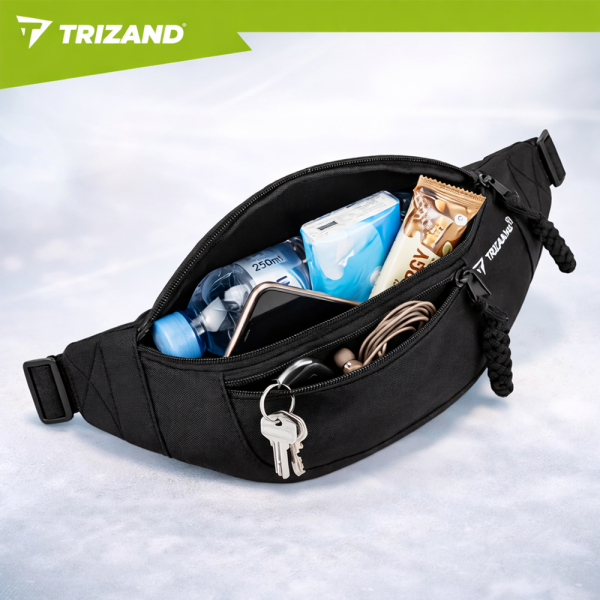 Trizand futó övtáska 37×15×7 cm – sport deréktáska futáshoz, edzéshez és túrázáshoz (WNDR27408) - Image 6